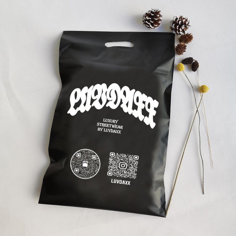 Customize 100PCS 35X45CM mail bag with handle