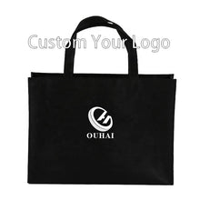 Load image into Gallery viewer, Custom Logo Printed Tote Fabric Nonwoven Non Woven Shopping Bag
