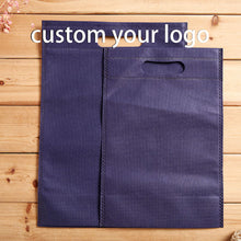 Load image into Gallery viewer, Custom Patterns Print Eco Friendly Die Cut Shopping Non-Woven Bags
