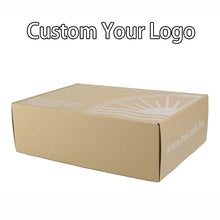Load image into Gallery viewer, Packaging custom design kraft paper corrugated box
