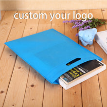 Load image into Gallery viewer, Thermocompression Printing Plain Top Handle Die Cut Bag Carry Bag Non Woven
