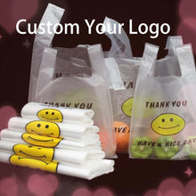 Load image into Gallery viewer, High quality Supermarket shopping bag Non Woven T-shirt Bag
