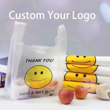 Load image into Gallery viewer, High quality Supermarket shopping bag Non Woven T-shirt Bag
