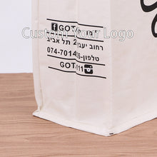 Load image into Gallery viewer, Customize Take Away Carry Tote Reusable Non Woven Grocery Bags
