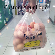 Load image into Gallery viewer, High quality Supermarket shopping bag Non Woven T-shirt Bag
