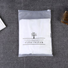 Load image into Gallery viewer, Best seller frosted slider plastic swimwear packaging bag ziplock bag
