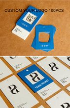 Load image into Gallery viewer, Clothing tag custom LOGO design store label clothing trademark
