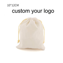 Load image into Gallery viewer, Wedding Jewellery Pouch Velvet Drawstring black Bag With Logo Printing
