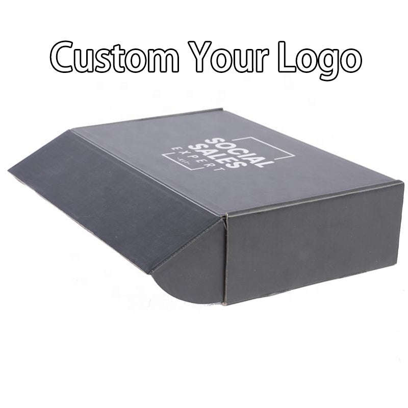 custom cardboard branded carton box large package shipping box