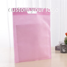 Load image into Gallery viewer, Customized Eco Friendly Folding Reusable Non-woven Grocery Shopping
