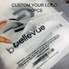 Load image into Gallery viewer, High Quality Zip Lock Jean Packing Plastic Bag Frosted sealing zipper lock bag
