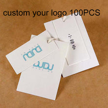 Load image into Gallery viewer, women&#39;s clothing tag customized clothing tag logo design customized
