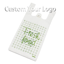 Load image into Gallery viewer, Custom Recyclable Printed Shopping Vest Plastic Sack Poly Carrier Bag T Shirt Bag

