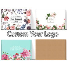 Load image into Gallery viewer, Custom Recycled Corrugated Shipping Cardboard kraft paper packaging box
