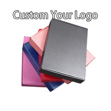Load image into Gallery viewer, 5 Colors Custom Print Logo 3 ply corrugated box with clothing shipping box
