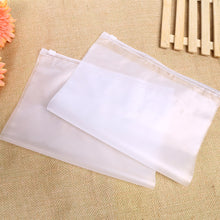 Load image into Gallery viewer, Poly PVC Slider Frosted Zipper Bag Plastic Packing Bag With Zipper
