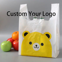 Load image into Gallery viewer, Custom Foldable Insulated Grocery Shopping Bag with Own Logo
