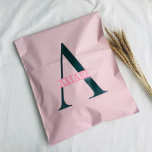 Load image into Gallery viewer, Customize Printing Pink High Quality Polymailer Plastic Mailer Clothe Shipping Packaging Mailing Bags Express Bags Custom Mailing Bag
