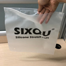 Load image into Gallery viewer, Frosted matte ziplock OEM waterproof bag plastic zip bag for clothing
