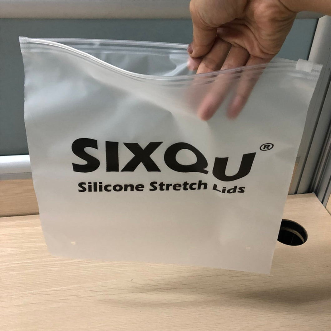 Frosted matte ziplock OEM waterproof bag plastic zip bag for clothing