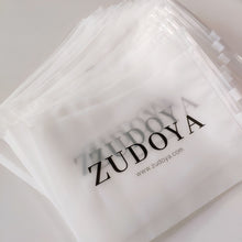 Load image into Gallery viewer, Frosted matte ziplock OEM waterproof bag plastic zip bag for clothing

