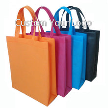 Load image into Gallery viewer, Wholesale Custom Reusable Cloth Shopping non woven shopping bag
