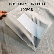 Load image into Gallery viewer, biodegradable Custom Printing Proof Zipper Bags for Clothing Packaging
