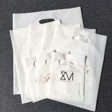 Load image into Gallery viewer, Garment Packing  Custom LDPE Shopping Printing Handle Plastic Bags
