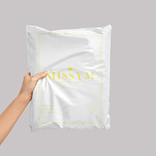 Load image into Gallery viewer, 3pcs sample black while and pink bag gold print
