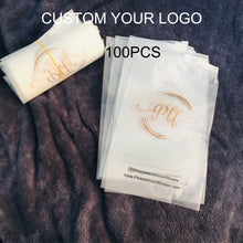 Load image into Gallery viewer, Zip Lock Frosted Plastic Slider PVC Zipper Pack Swimwear Cosmetic Bag

